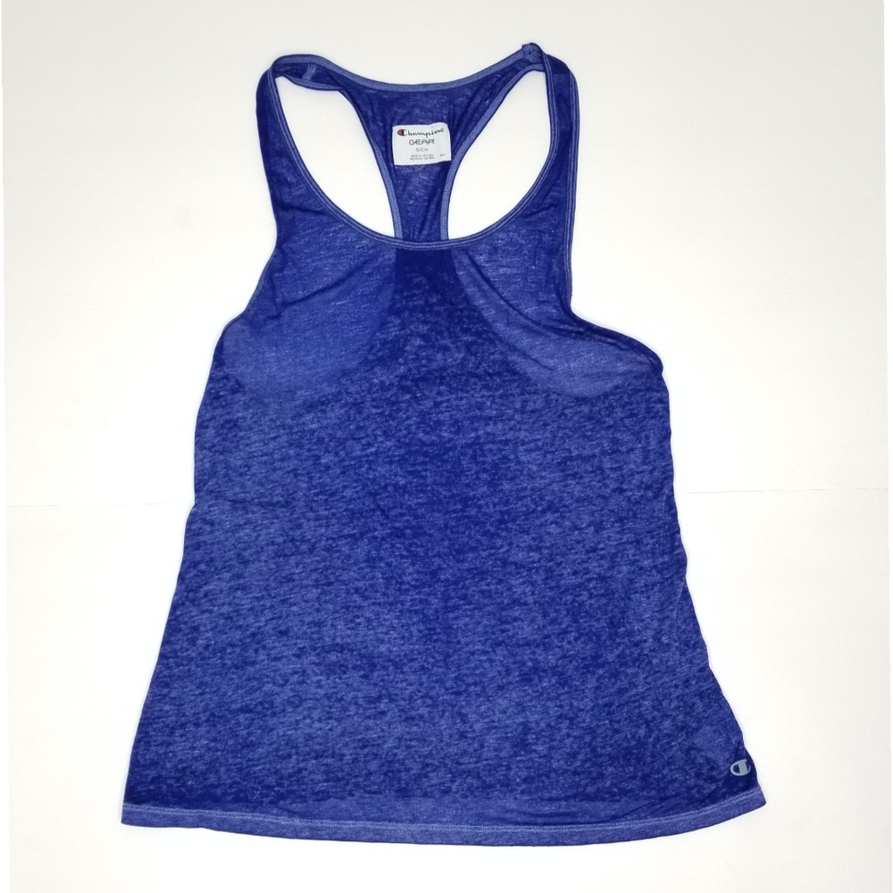 Champion gear blue sheer racerback tank